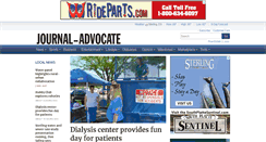 Desktop Screenshot of journal-advocate.com